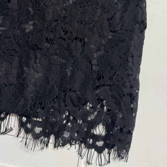 Astr the Label Floral Black Lace Midi Dress Bodycon Spaghetti Strap Size S - Picture 2 of 7